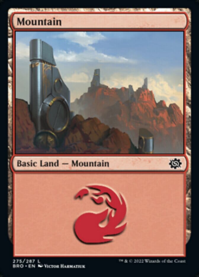 Mountain (275) [The Brothers' War] MTG Single Magic: The Gathering  | Multizone: Comics And Games