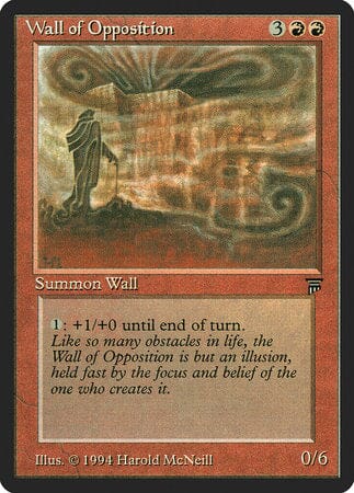 Wall of Opposition [Legends] MTG Single Magic: The Gathering  | Multizone: Comics And Games