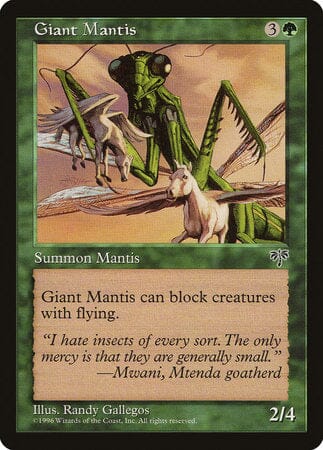 Giant Mantis [Mirage] MTG Single Magic: The Gathering  | Multizone: Comics And Games