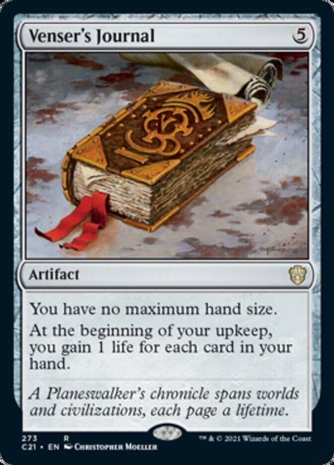 Venser's Journal [Commander 2021] MTG Single Magic: The Gathering  | Multizone: Comics And Games