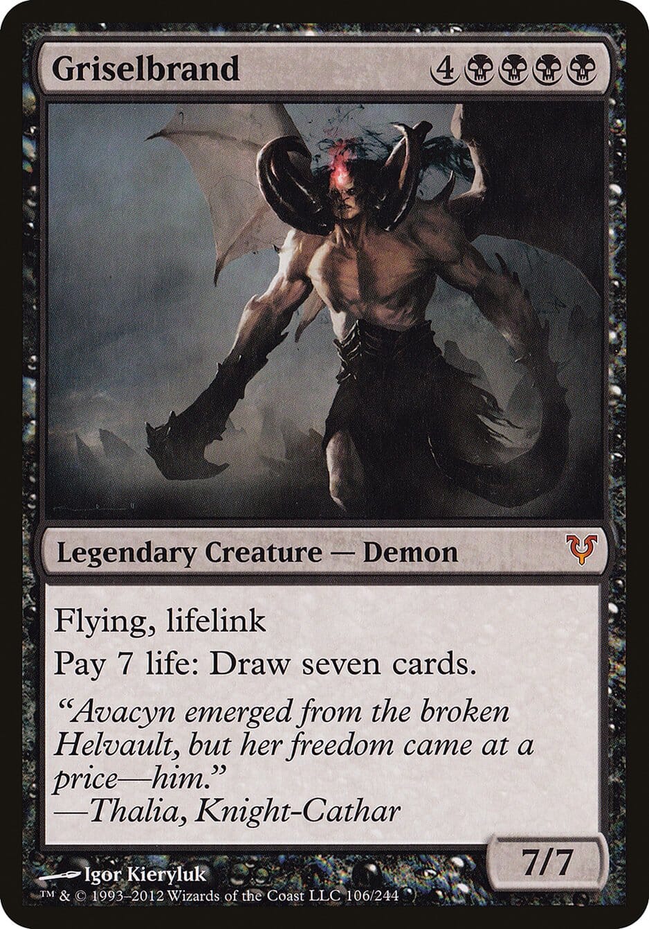 Griselbrand [Open the Helvault] MTG Single Magic: The Gathering  | Multizone: Comics And Games