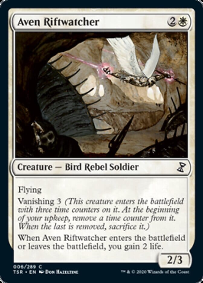Aven Riftwatcher [Time Spiral Remastered] MTG Single Magic: The Gathering  | Multizone: Comics And Games