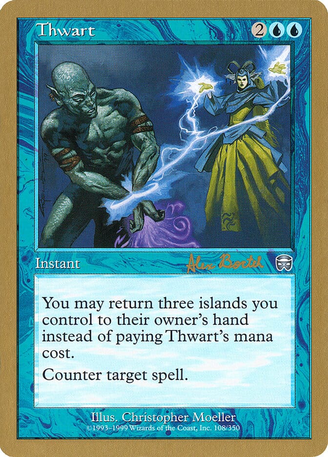 Thwart (Alex Borteh) [World Championship Decks 2001] MTG Single Magic: The Gathering  | Multizone: Comics And Games