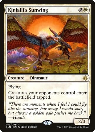 Kinjalli's Sunwing [Ixalan] MTG Single Magic: The Gathering  | Multizone: Comics And Games