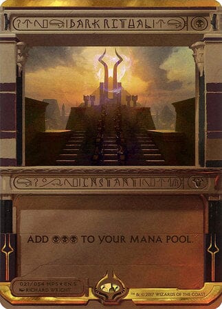Dark Ritual [Amonkhet Invocations] MTG Single Magic: The Gathering  | Multizone: Comics And Games