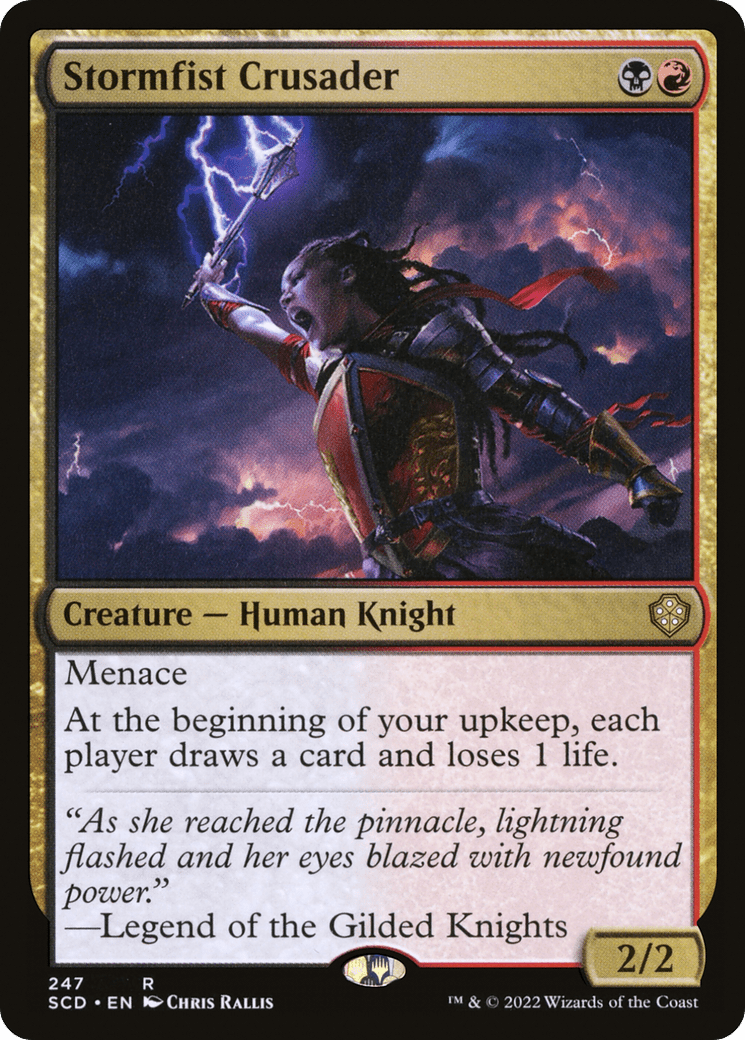 Stormfist Crusader [Starter Commander Decks] MTG Single Magic: The Gathering  | Multizone: Comics And Games