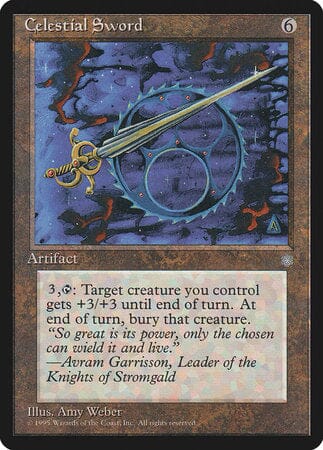 Celestial Sword [Ice Age] MTG Single Magic: The Gathering  | Multizone: Comics And Games