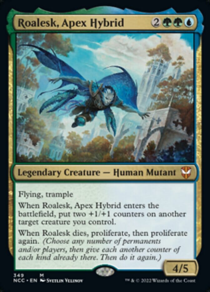 Roalesk, Apex Hybrid [Streets of New Capenna Commander] MTG Single Magic: The Gathering  | Multizone: Comics And Games
