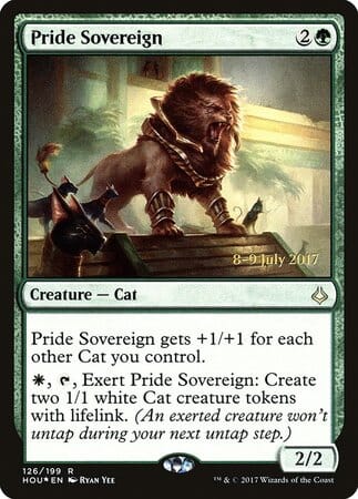 Pride Sovereign [Hour of Devastation Promos] MTG Single Magic: The Gathering  | Multizone: Comics And Games