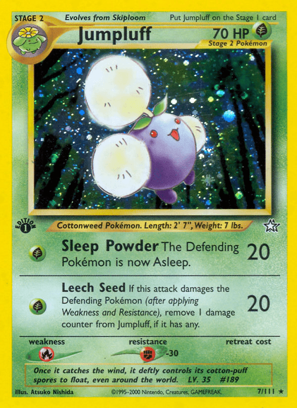 Jumpluff (7/111) [Neo Genesis 1st Edition] Pokemon Single Pokémon  | Multizone: Comics And Games