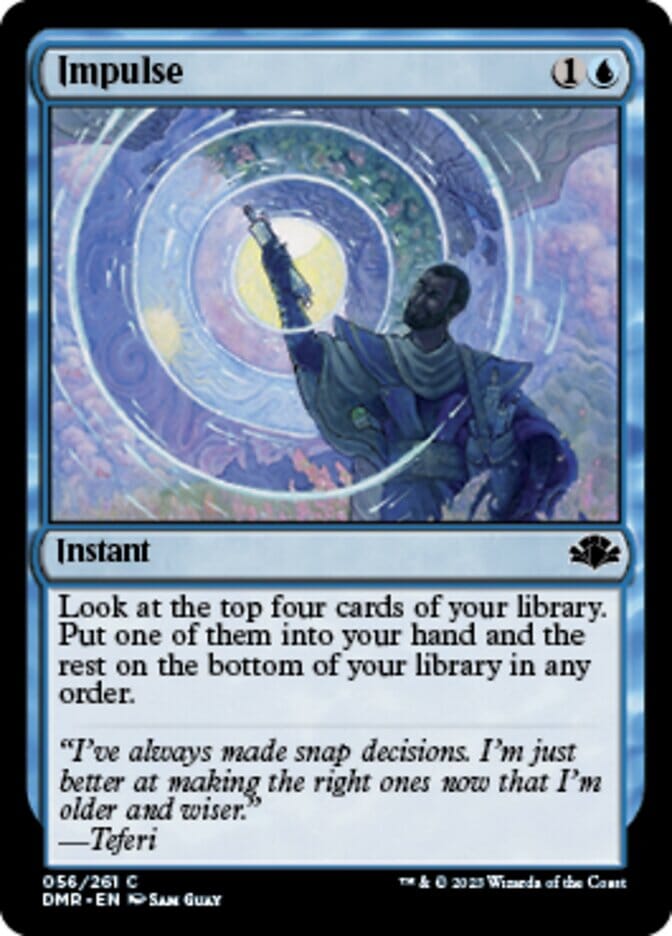 Impulse [Dominaria Remastered] MTG Single Magic: The Gathering  | Multizone: Comics And Games