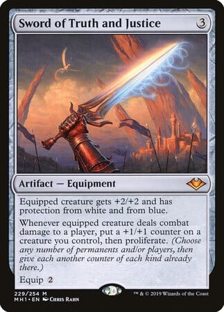 Sword of Truth and Justice [Modern Horizons] MTG Single Magic: The Gathering  | Multizone: Comics And Games