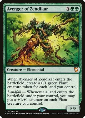 Avenger of Zendikar [Commander 2018] MTG Single Magic: The Gathering  | Multizone: Comics And Games