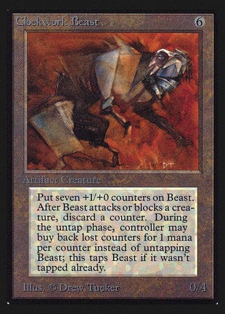 Clockwork Beast (CE) [Collectors’ Edition] MTG Single Magic: The Gathering  | Multizone: Comics And Games