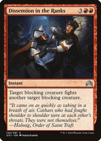 Dissension in the Ranks [Shadows over Innistrad] MTG Single Magic: The Gathering  | Multizone: Comics And Games