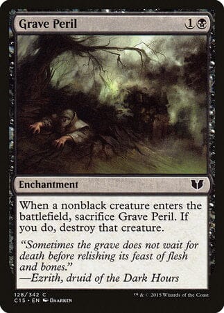Grave Peril [Commander 2015] MTG Single Magic: The Gathering  | Multizone: Comics And Games