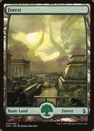 Forest (254) - Full Art [Amonkhet] MTG Single Magic: The Gathering  | Multizone: Comics And Games