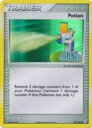 Potion (87/100) (Stamped) [EX: Crystal Guardians] Pokemon Single Pokémon  | Multizone: Comics And Games