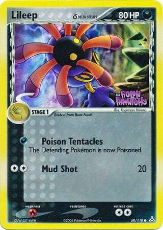 Lileep (68/110) (Delta Species) (Stamped) [EX: Holon Phantoms] Pokemon Single Pokémon  | Multizone: Comics And Games