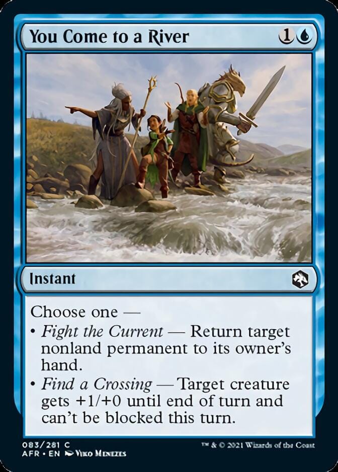 You Come to a River [Dungeons & Dragons: Adventures in the Forgotten Realms] MTG Single Magic: The Gathering  | Multizone: Comics And Games