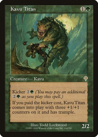 Kavu Titan [Invasion] MTG Single Magic: The Gathering  | Multizone: Comics And Games