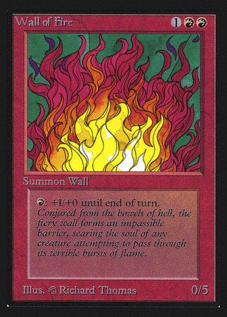 Wall of Fire (CE) [Collectors’ Edition] MTG Single Magic: The Gathering  | Multizone: Comics And Games
