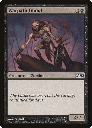 Warpath Ghoul [Magic 2010] MTG Single Magic: The Gathering  | Multizone: Comics And Games