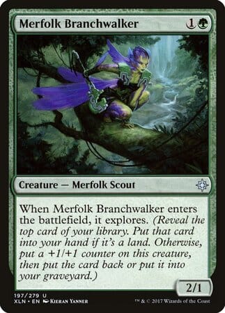 Merfolk Branchwalker [Ixalan] MTG Single Magic: The Gathering  | Multizone: Comics And Games