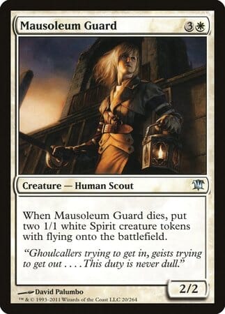 Mausoleum Guard [Innistrad] MTG Single Magic: The Gathering  | Multizone: Comics And Games