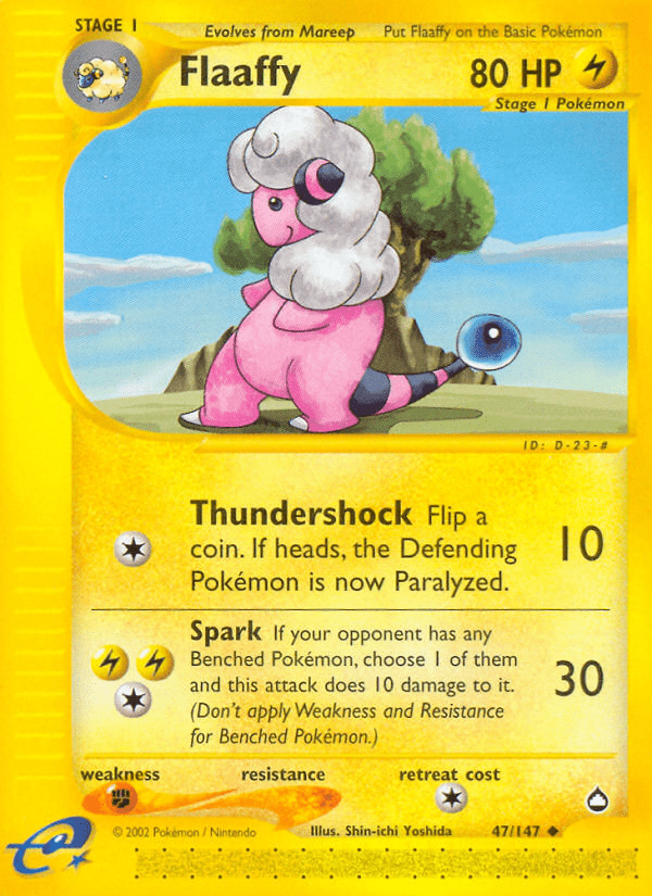 Flaaffy (47/147) [Aquapolis] Pokemon Single Pokémon  | Multizone: Comics And Games