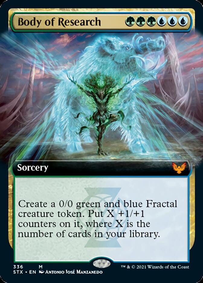 Body of Research (Extended) [Strixhaven: School of Mages] MTG Single Magic: The Gathering  | Multizone: Comics And Games