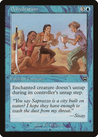 Dehydration [Mercadian Masques] MTG Single Magic: The Gathering  | Multizone: Comics And Games