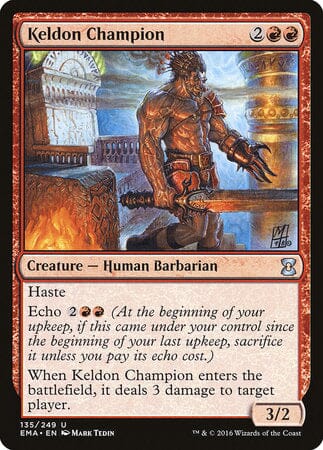 Keldon Champion [Eternal Masters] MTG Single Magic: The Gathering  | Multizone: Comics And Games