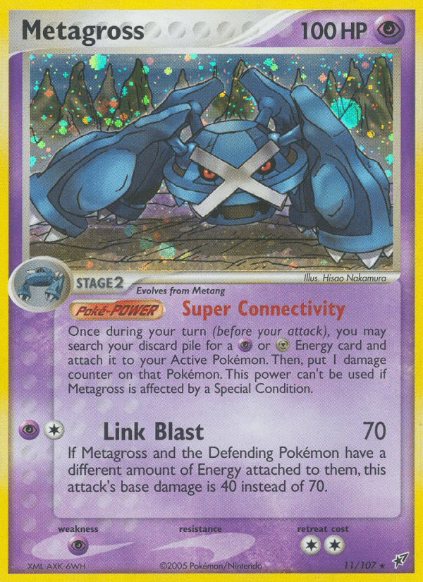Metagross (11/107) [EX: Deoxys] Pokemon Single Pokémon  | Multizone: Comics And Games