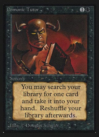 Demonic Tutor (IE) [Intl. Collectors’ Edition] MTG Single Magic: The Gathering  | Multizone: Comics And Games
