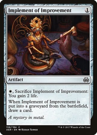 Implement of Improvement [Aether Revolt] MTG Single Magic: The Gathering  | Multizone: Comics And Games