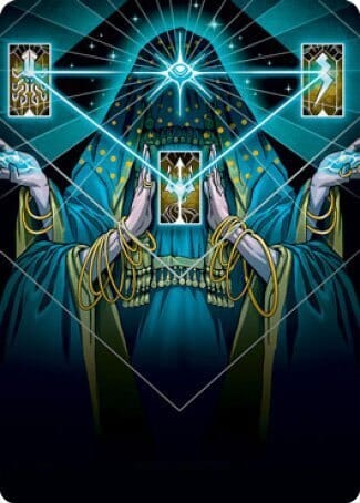 Strategic Planning Art Card [Strixhaven: School of Mages Art Series] MTG Single Magic: The Gathering  | Multizone: Comics And Games