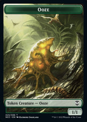Ooze (025) // Treasure (015) Double-sided Token [Streets of New Capenna Commander Tokens] MTG Single Magic: The Gathering  | Multizone: Comics And Games
