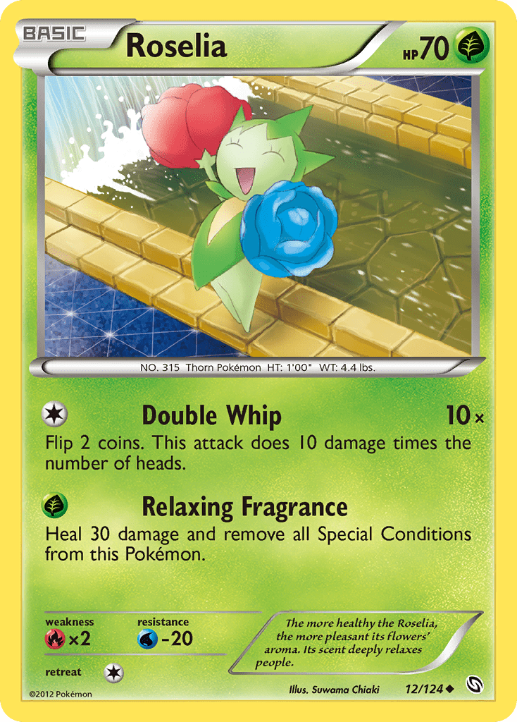 Roselia (12/124) [Black & White: Dragons Exalted] Pokemon Single Pokémon  | Multizone: Comics And Games