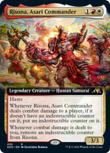 Risona, Asari Commander (Extended) [Kamigawa: Neon Dynasty] | Multizone: Comics And Games