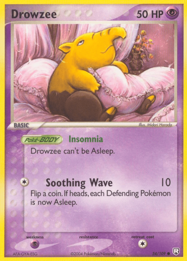 Drowzee (54/109) [EX: Team Rocket Returns] Pokemon Single Pokémon  | Multizone: Comics And Games