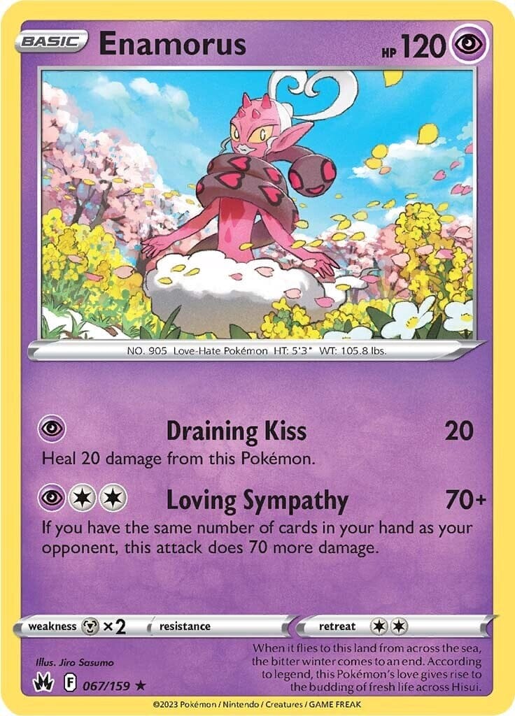 Enamorus (067/159) [Sword & Shield: Crown Zenith] Pokemon Single Pokémon  | Multizone: Comics And Games
