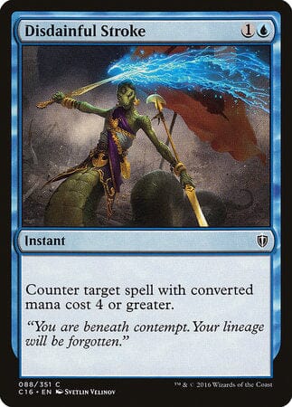 Disdainful Stroke [Commander 2016] MTG Single Magic: The Gathering  | Multizone: Comics And Games