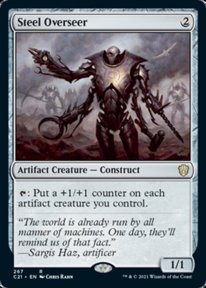 Steel Overseer [Commander 2021] MTG Single Magic: The Gathering  | Multizone: Comics And Games