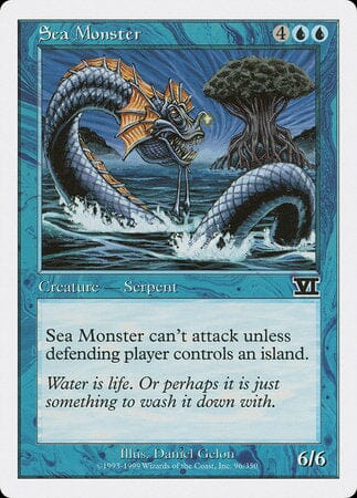 Sea Monster [Classic Sixth Edition] MTG Single Magic: The Gathering  | Multizone: Comics And Games