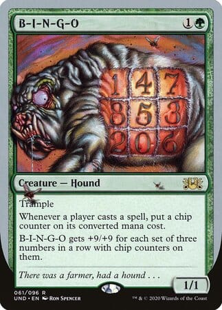 B-I-N-G-O [Unsanctioned] MTG Single Magic: The Gathering  | Multizone: Comics And Games