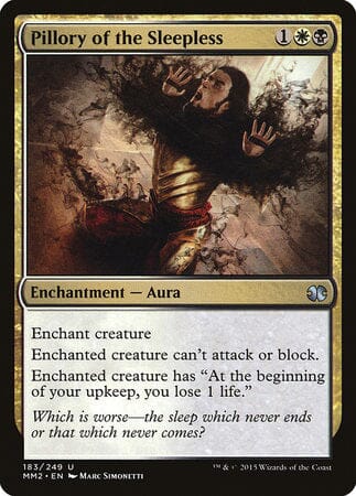 Pillory of the Sleepless [Modern Masters 2015] MTG Single Magic: The Gathering  | Multizone: Comics And Games