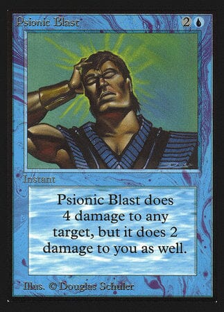 Psionic Blast (IE) [Intl. Collectors’ Edition] MTG Single Magic: The Gathering  | Multizone: Comics And Games