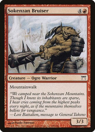 Sokenzan Bruiser [Champions of Kamigawa] MTG Single Magic: The Gathering  | Multizone: Comics And Games