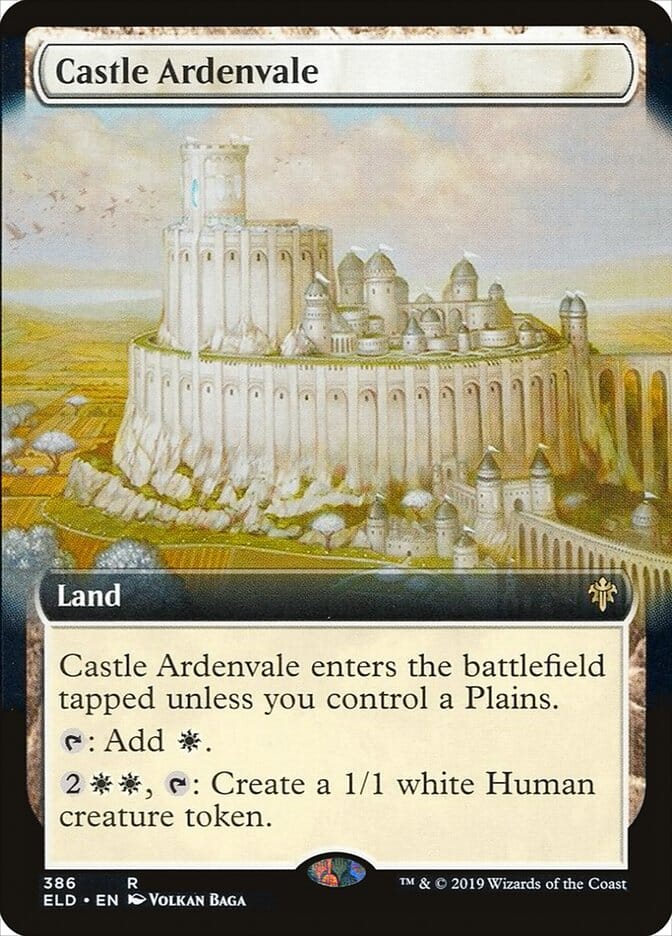 Castle Ardenvale (Extended Art) [Throne of Eldraine] MTG Single Magic: The Gathering  | Multizone: Comics And Games